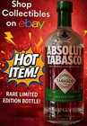  empty  Absolut Vodka Tabasco 1l  1000ml 