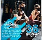 Elevation Training Mask 2 0 Blackout  Medium 150-240lbs Unused Turn Flow 36 Lvls