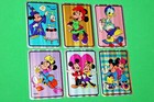 Disney Prismatic Foil Vintage Vending Machine Sticker 6 Card Prism Mickey Donald