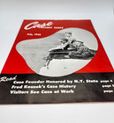 1949 Case Factory Eagle Tractor Employee Magazine History Baseball Team     