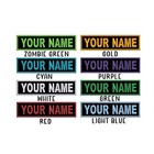 Best Selling 4x1 Size Custom Name Tag Embroidered  iron On   Usa Fast Shipping
