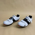 Giro Factor Acc White black Road Cycling Shoes Used Size 46 Eu  11 Us