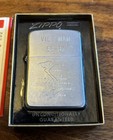 Vintage Vietnam War Zippo Lighter 1966-67 Named Shield