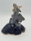 Vtg 1994 Fantasy Dragon Pottery Sculpture Signed Arne Mann Incense Burner Cover