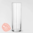 24  Cylinder  set Of 6  Clear Glass Vases Wedding Party Centerpieces 