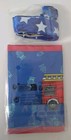 Fire Truck Boys Blue Trifold Wallet With Key Chain   Lanyard 