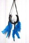 Native American Horse Shoe Dream Catcher  Good Luck Dreamcatcher Coa  hs2