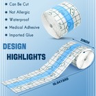 Transparent Dressing Adhesive Bandage Waterproof 2x393 84 Inch  pack Of 1  