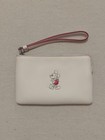 Disney X Coach Mickey Mouse Leather Wristlet Wallet Euc Limited Edition  Clean