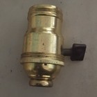 Vintage Brass Ge 250w 250v Light Socket