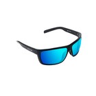 Bajio Sigs Black Gloss   Blue Mirror Glass Sunglasses