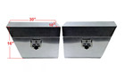 Pair Of Aluminium Truck Underbody Tool Box 30 x10 x16  Ute Undertray Storage