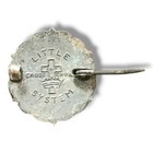 Methodist Sunday School Pin Little s System Cross And Crown Enamel