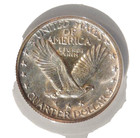 1929 25c Anacs Ms 62 Fh  - Full Head Silver Standing Liberty Quarter