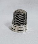 Vintage Simons Brothers Sterling Silver Sewing Thimble Size 8