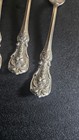 Reed And Barton Francis L  Sterling Silver Cocktail Forks Set Of 4