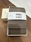 Rolex Taupe Leather Watch Travel Pouch Case  Holds 1 Watch  Box