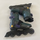 Rollerblade Geoblade Womens Size 7 Inline Skates Green Lightweight Roller Skate