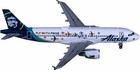 For Geminijets For Alaska Airlines For Airbus A320 N854va 1 400 Model