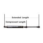 Qty  2  Hood Lift Supports Gas Shocks Springs Struts Fit For Infiniti Fx35