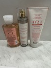 Bath   Body Works 3pc Pearberry Body Wash  Body Lotion   Fragrance Mist 