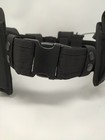 Black Tactical Nylon Police Security Guard Duty Belt Utility Kit System W  Pouch