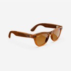 Ray-ban Meta Skyler  refurbished   Shiny Caramel Transparent   Brown  Standard