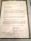 Elsa Lanchester Bride Of Frankenstein Signed Contract Autograph