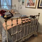Brass Vintage Bed Queen 