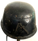 Rare Wwii British Rac Crash Helmet 1st Pattern