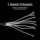550lb Paracord 4mm 7 Strand Core Parachute Cord Lanyard Camping Hiking Tent Rope