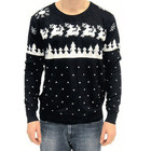Adult Unisex Funny Humping Reindeer Pattern Ugly Christmas Sweater