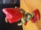 Vintage Lefton 097 Elf Or Pixie With Drum Christmas Figurine 