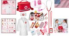 Comprehensive Kids Doctor Playset - 34 Pieces Including Costume   Medical Tools