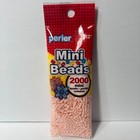 Perler Peach Mini Beads 38 Packs  2000 Beads Per Pack  Craft Beads Small