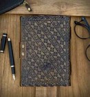 Leather Book Of Shadows Grimoire Journal Magical Spell Notebook 