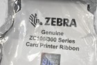 Zebra Zc100 zc300 Card Printer Ribbon Black 2000 Images 800300-301 Made Usa