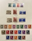 Norway Stamp Collection Mnh 1937   46 Post Horn Lion Blocks Album Pages