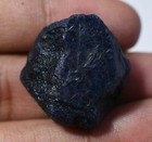 107 00 Ct Natural Nigeria Blue Sapphire Ggl Certified Specimen Rough   
