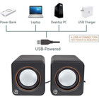 Wired Speaker  Small Computer Speakers For Desktop  Usb Powered Small Speakers 