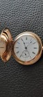 1909 Elgin Ladiespocket Watch 14k Gold Hunter Case 15 Jewel