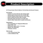 24  Privacy Screen Filter For Monitor 16 9 Anti-glare Anti-scratch Protector