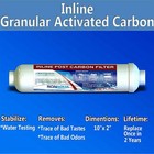 Inline Coconut Grade Activated Carbon Pre post Filter Set Of 4