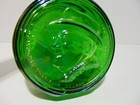 Wheaton Franklin D  Roosevelt Green Carnival Glass Decanter