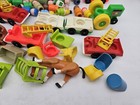 Big Lot Vintage Fisher Price Little People vehicles accessories animals