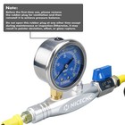 Nicecnc Nitrogen Regulator Shock Fill Kit 8 Feet Hose 600 Psi No Loss Chuck Tool