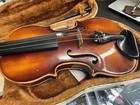 1974 E  R  Pfrehschner  Germany Mfg  Roth Shop Adj 4 4 Violin W  Case