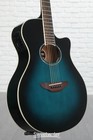 Yamaha Apx600 Thin-line Cutaway - Oriental Blue Burst