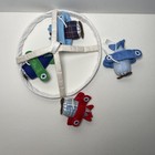 2011 Pottery Barn Kids Baby Nursery Crib Mobile Airplanes Helicopter Planes