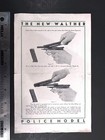 Walther Pp Brochure Original Circa 1929 English Language Rare 